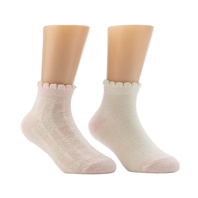 Chaussettes Pop Scallop Welt Cozy Home pour femmes