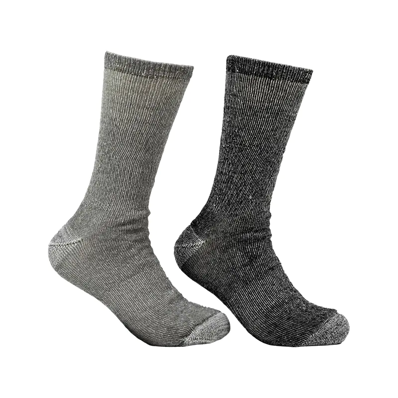 Chaussettes mi-mollet en laine mérinos pour hommes