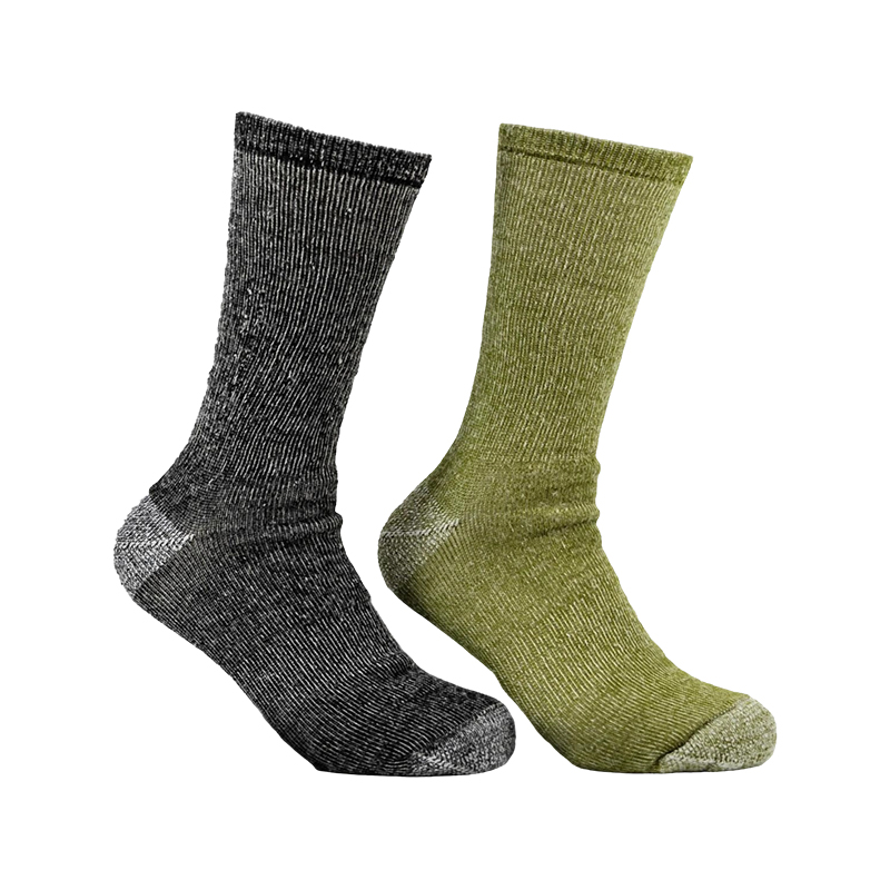 Chaussettes mi-mollet en laine mérinos pour hommes