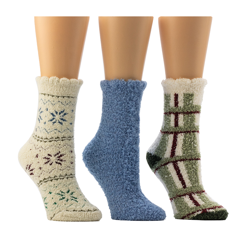 Chaussettes douillettes pour dames