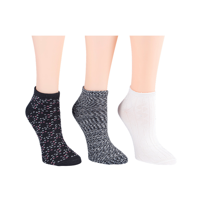 Chaussettes basses multicolores Birdseye 3ppk
