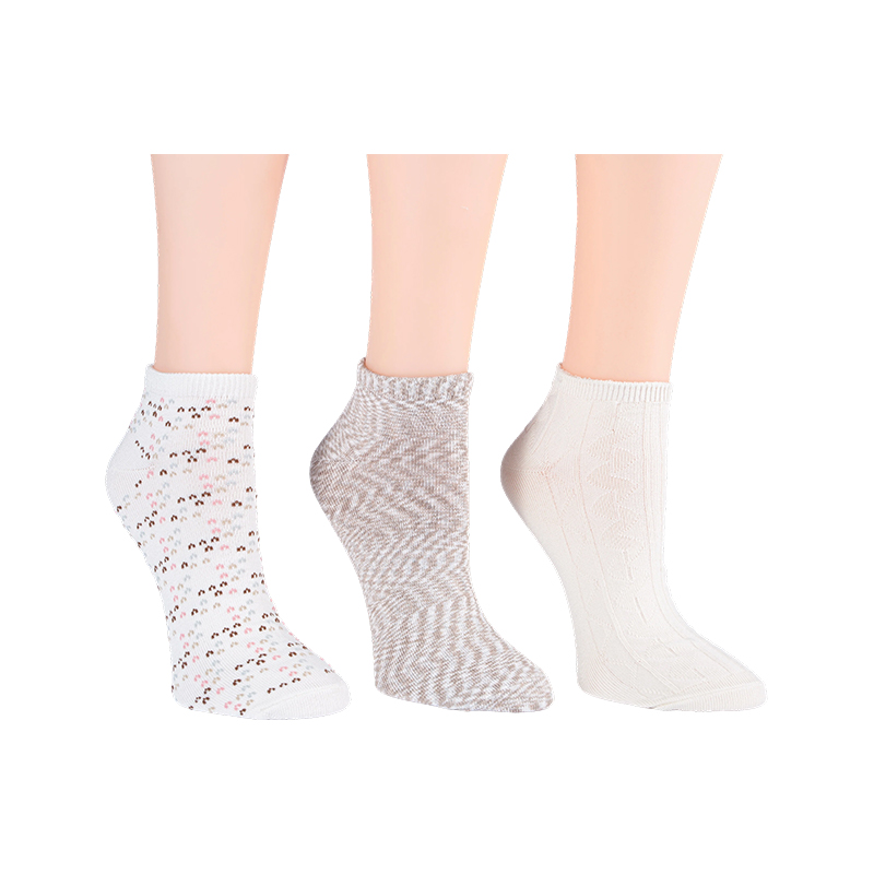 Chaussettes basses multicolores Birdseye 3ppk
