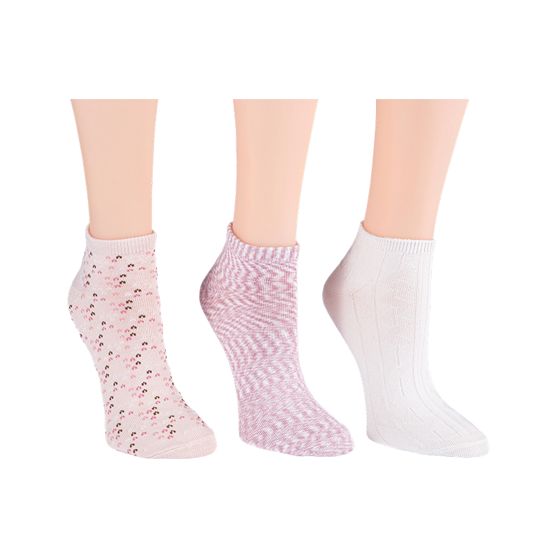 Chaussettes basses multicolores Birdseye 3ppk