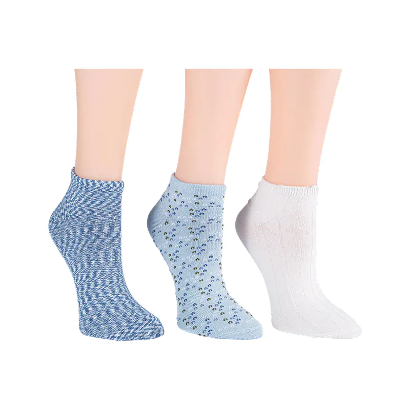 Chaussettes basses multicolores Birdseye 3ppk