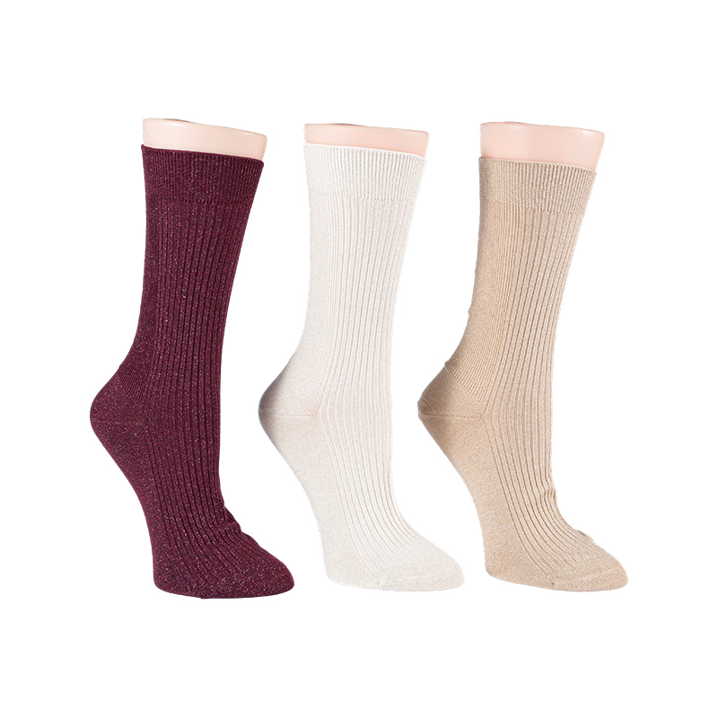 Chaussettes en mélange de soie pour dames