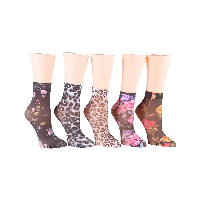 Chaussettes imprimées pour dames