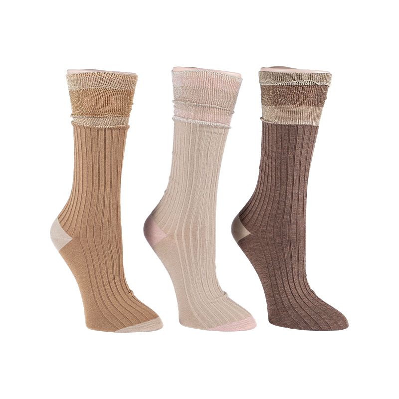 Chaussettes en mélange de soie pour dames