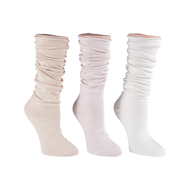 Chaussettes Roll Top Full Cushion Slouchy Crew 2ppk