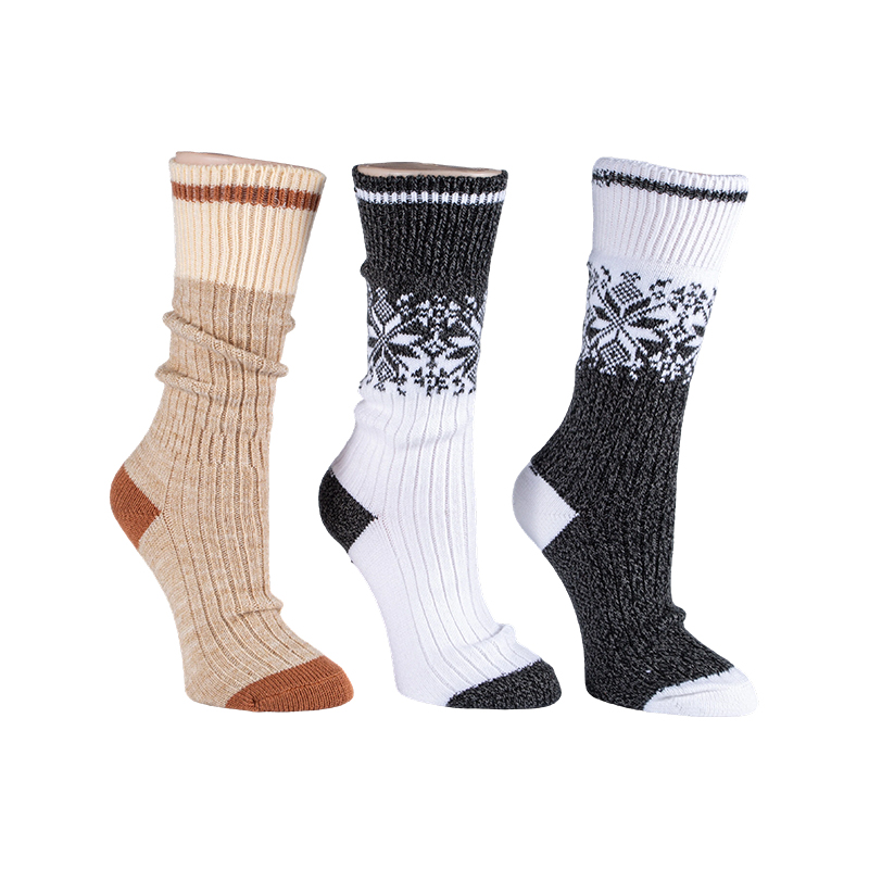 Chaussettes chaudes en laine mélangée Laides
