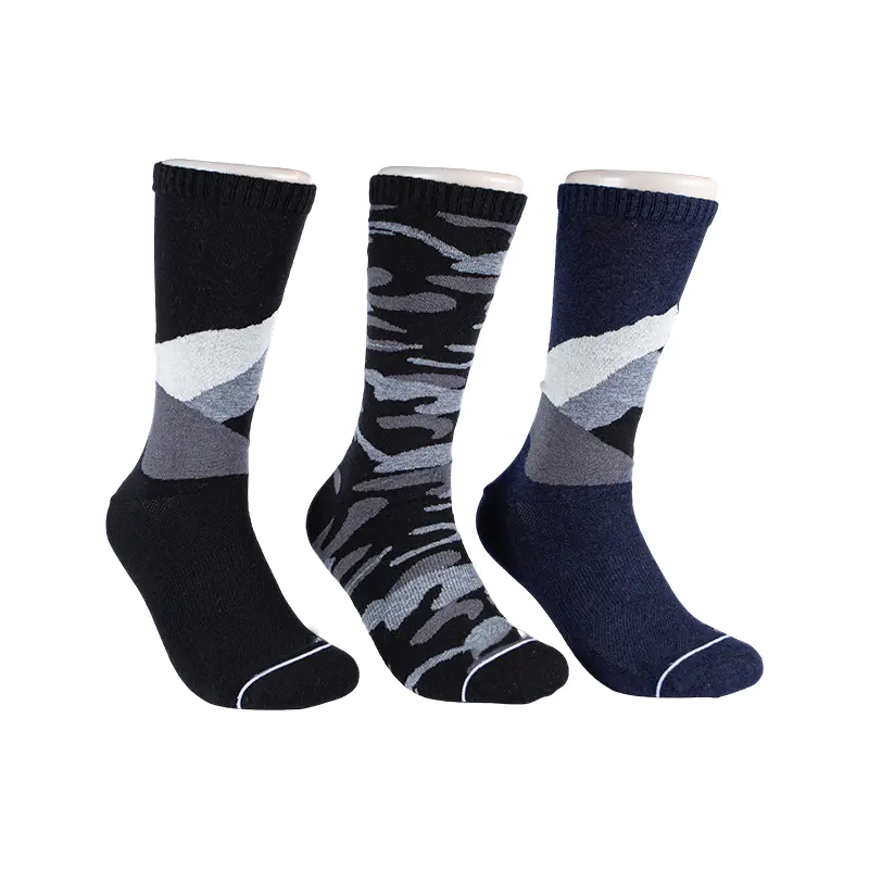 Chaussettes en mélange de laine/modal pour hommes