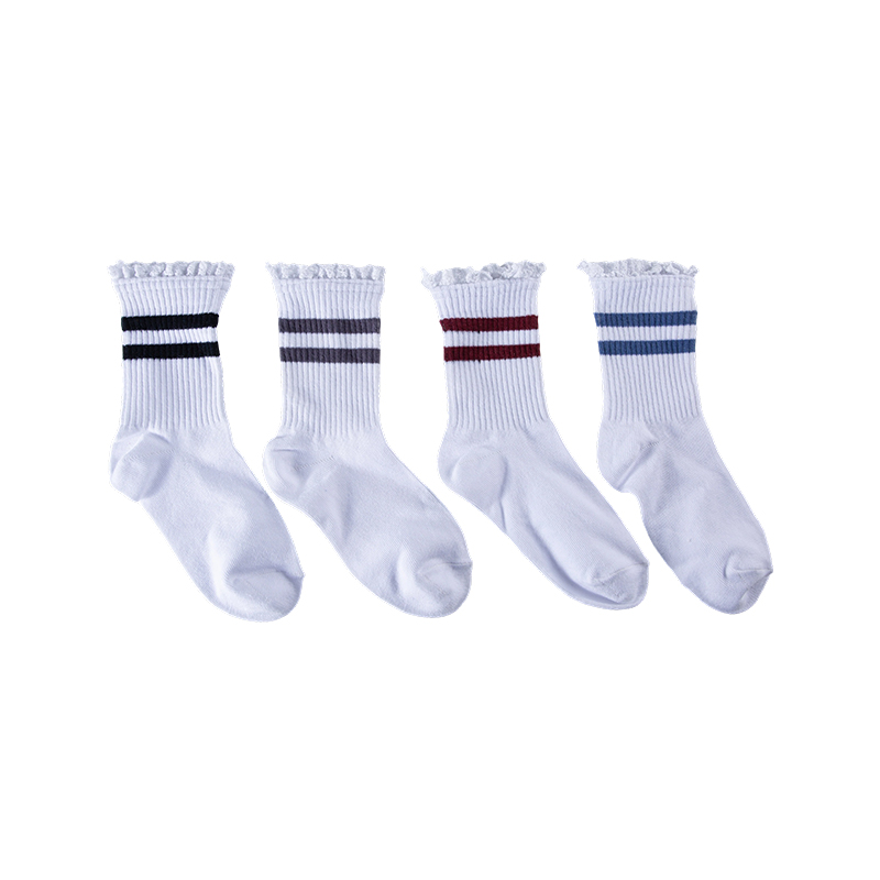 Chaussettes à volants pour enfants